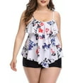 thumbnail image 1 of Womens Swimsuits Tankini Two Piece Swimming Suit Bathing Suit S-5XL, 1 of 3