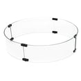 thumbnail image 1 of Hiland AWS-RND22 Pare-Vent en Verre pour Foyer 22 Pouces, Petit, Transparent, 1 of 5