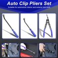 thumbnail image 3 of Mechanic Hook and Pick Tool Set & Car Trim Removal Kit with Fastener Clip Pliers Rivet Puller Magnetic Pickup Gasket Scraper NonScratch Plastic Pry Tools for Automotive Repair, 3 of 8