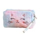 thumbnail image 3 of Bolsa de cosméticos de felpa con diseño de gato bonito para mujeres y niñas, regalos para el Día de San Valentín, bolsa de maquillaje multifuncional Estilo C Yinane Bolsa cosmética, 3 of 8