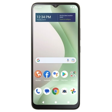 Walmart Family Mobile Blu View 5, 64GB, Black - Prepaid Smartphone [Locked to Walmart Family Mobile]