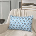 thumbnail image 5 of Sikiie Husky Head Print Plush Pillow Cover, Wrinkle-proof and Stain-resistant Pillow Protector without Pillow Core, Home Decoration-14"x20", 5 of 6