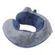 thumbnail image 3 of Almohada de viaje inflable tipo u almohada portátil de cuello para apoyar la almohada de sueño azul oscuro con gris, 3 of 10