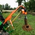 thumbnail image 6 of Titan Attachments 30 HP 3 Point Post Hole Digger with 9in Auger Attachment, PTO Powdered Digger, Compact Tractor Attachment for Fence Posts, Deck and Building Frames, Plant Trees and Shrubs, 6 of 10
