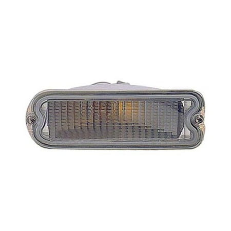 Front Signal Assembly Lens - Compatible 1993 - 1995 Mercury Villager Turn Signal Light Assembly / Lens Cover - Front Left (Driver) Side F3XY 13369 A FO2530166 Replacement For Mercury Villager