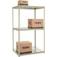 thumbnail image 3 of Global Industrial High Capacity Starter Rack 48x36x843 Level Steel Deck 1500lb Per Shelf Tan, 3 of 3