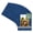 Brooke Blue Suede, variant on Red Suede Picture Frame Mat for 8x10 Frames - Fits 5.5x8.5 Photos - 10 Mats