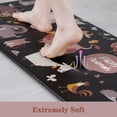 thumbnail image 3 of Farmhouse Kitchen Mats for Floor 2 Piece, Black Kitchen Rugs Set, Animals Cushioned Anti Fatigue Mats for Kitchen Floor Mat, Vinyl Cartoon Kitchen Rug and Mats Non Skid Waterproof, 3 of 6