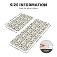 thumbnail image 2 of Yiaed Flamingo Palm Trees Kitchen Rugs Sets of 2 Kitchen Mats Cushioned Anti Fatigue Kitchen Rug Tapetes Para Cocina for Sink,Laundry Room, 2 of 6