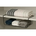 thumbnail image 3 of Hanging under Shelf Metal Storage Basket, Set Of 2, 3 of 6