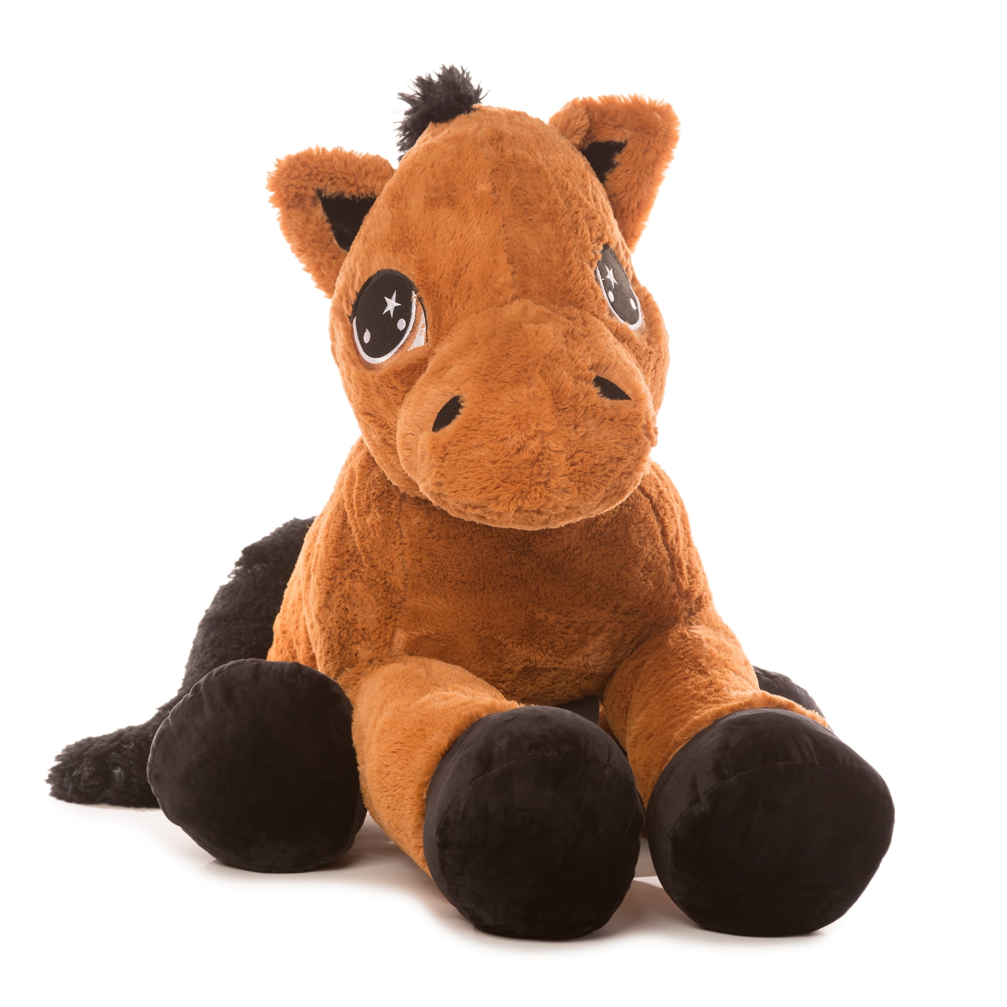Best Made Toys Jumbo Horse Giant Plush Animal - Over 4 feet tall! -  