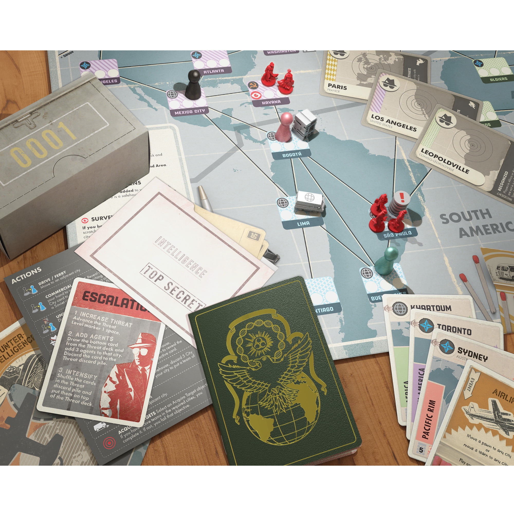 Pandemic Legacy Season 0 Cooperative Board Game by Asmodee for Ages 14+