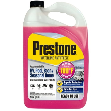 Walmart Grocery Prestone Waterline Rv Antifreeze 1 Gal 100 No Burst Potable Water Systems