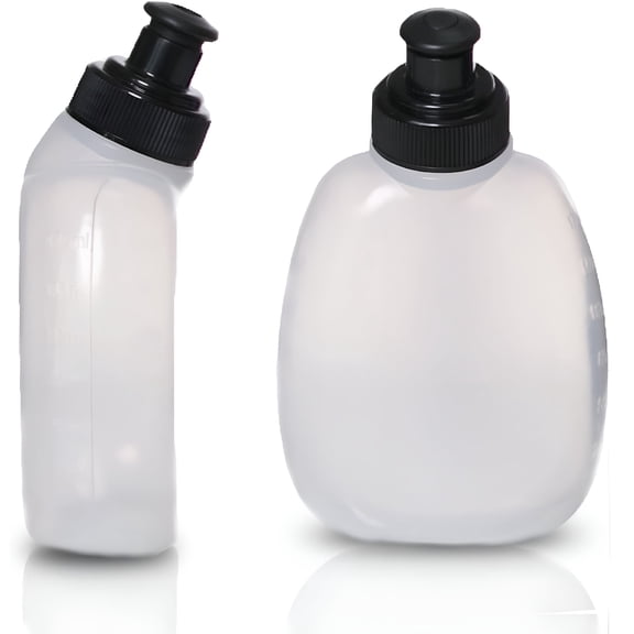 ACDANC 280ML/10 oz BPA Free Water Bottle Leak-proof Running Bottle, Fits Running Hydration Belt, Pull-top Plastic Water Bottle