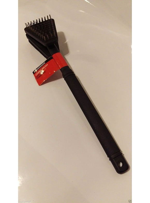 Brinkmann Combo Cleaning Grill Brush w/ Stainless Bristles & Abrasive Pad