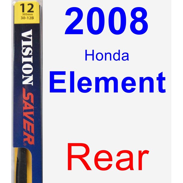 2008 Honda Element Rear Wiper Blade Rear Walmart Com Walmart Com