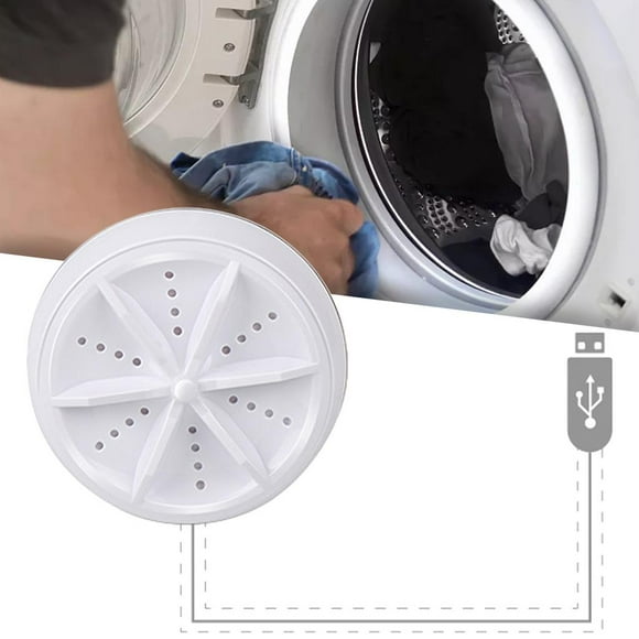 vadora ultrasónica portátil, limpiador de ropa, vadora USB para maquilje, cepillo, ropa interior, , ropa de bebé, viaje, camping, RV Ajuste manual Soledad Lavadora de viaje