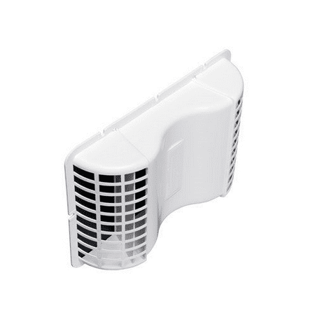 

Deflect-O Undereave Vent 2-1/4 H X 7 W X 10-1/8 L 4-13/16 White