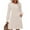 A102 Beige, variant on Xdegoge Sweater Dress for Women V Neck Long Sleeve Ribbed Knit Midi Dresses Cozy Winter Flowy Dressy Casual A Line Flare Elegant Sweaters Dresses with Pockets