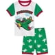 thumbnail image 1 of Conjunto de pijamas para niños, 2 piezas, manga corta, ropa de dormir43-Green3T esquí esquí Gafas de esquí, 1 of 5
