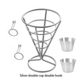thumbnail image 4 of Bewildely Soporte para una salsa, soporte para patatas fritas, palomitas de maíz, verduras, frutas, aperitivos, soporte para patatas fritas, Cocina y Comedor Tipo 7 10*14.5 cm, 4 of 6
