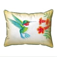 thumbnail image 1 of Betsy Drake HJ1093 16 x 20 Pouces Bites Colibri Grand Oreiller Intérieur et Extérieur, 1 of 1
