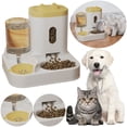 thumbnail image 4 of Alimentador Alimentos Gato Y Dispensador 2 en 1 Gravedad Comederos Automáticos para Gatito Cachorro Perro Interior, 4 of 9