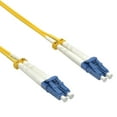 thumbnail image 1 of ACCL 10m LC/UPC-LC/UPC Singlemode Duplex Fiber Optic Patch Cable, 4 Pack, 1 of 1