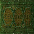 thumbnail image 1 of Ahgly Company Indoor Square Persian Green Traditional Area Rugs, 4' Square, 1 of 1