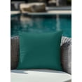 thumbnail image 4 of 1 Pack Outdoor Throw Pillow, Dark Green Waterproof Pillow with Insert Included, Modern Pure Dark Green Decorative Accent Cushion Sofa Pillows for Patio Porch, 18 x 18 In, 4 of 8