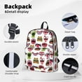 thumbnail image 4 of Goofa Halloween Mouth Printed Backpack,Laptop Backpack,Durable Anti-Theft Travel Work Backpack,Water-resistant Backpack, 4 of 9