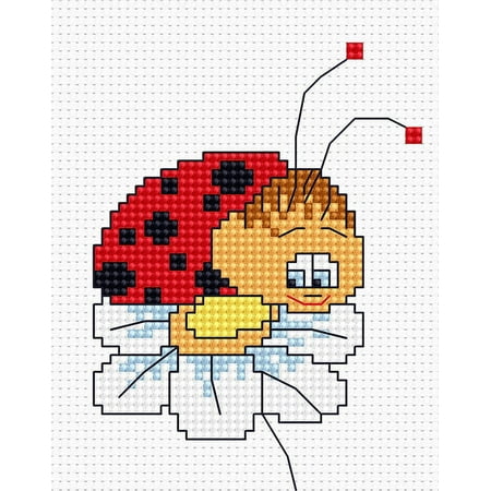 UPC: 4840746011955 | Ladybird B064L Counted Cross-Stitch Kit