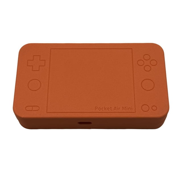Boîte de Rangement à Couvercle Magnétique MINI Console de Jeu Portative Impression 3D Solide Anti-Rayures Antichoc Résistante aux Impacts Étui de Protection Accessoires pour gamer