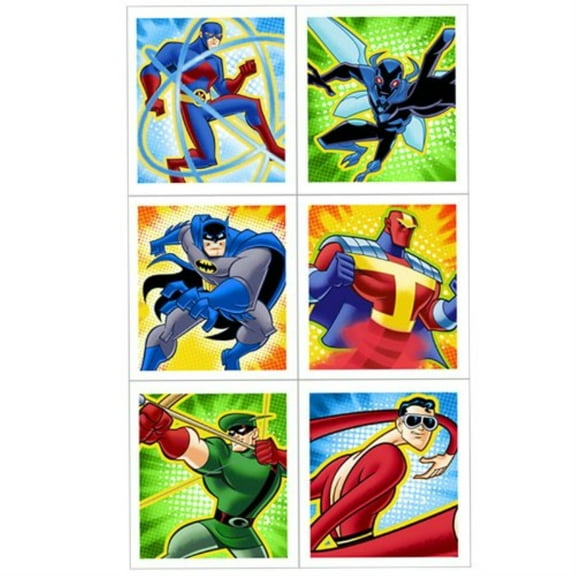 batman bold stickers - 4 sheets