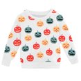 thumbnail image 2 of Sweatshirts for Boys Halloween Glow Print Crewneck Pullover Top Cozy Kids Boys Sweatshirts Size 13-14Y, 2 of 5