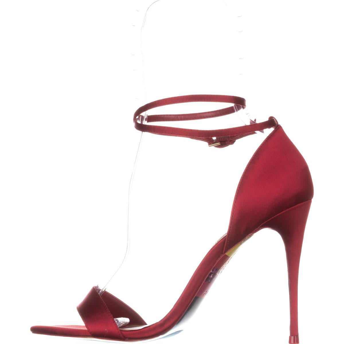 red aldo sandals