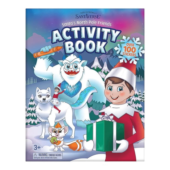 The Elf on the Shelf - Santavers Santa’s North Pole Friends Activity Book