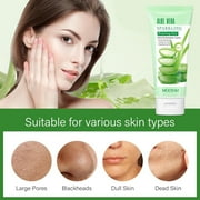 Mooyam Aloe Vera Exfoliating Gel, Moisturizing Facial Scrub 100ml