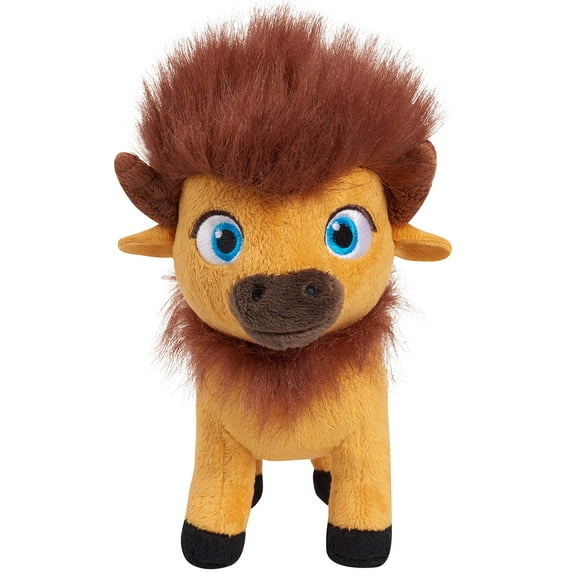 Just Play Peluche de Collection Netflix Ridley Jones Fred, Animal en Peluche de 8 Pouces, Bison