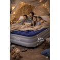thumbnail image 3 of Colchón de Aire Queen con Bomba de Aire Eléctrica, Diseño Hermético con Inflado y Desinflado Rápido Automático, para Hogar, Viajes y Camping, 3 of 4