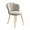 Grey, variant on Luzkey Vanity Chair Curved Backrest Modern Accent Chair for Cafe Lounge Dining Room Gray