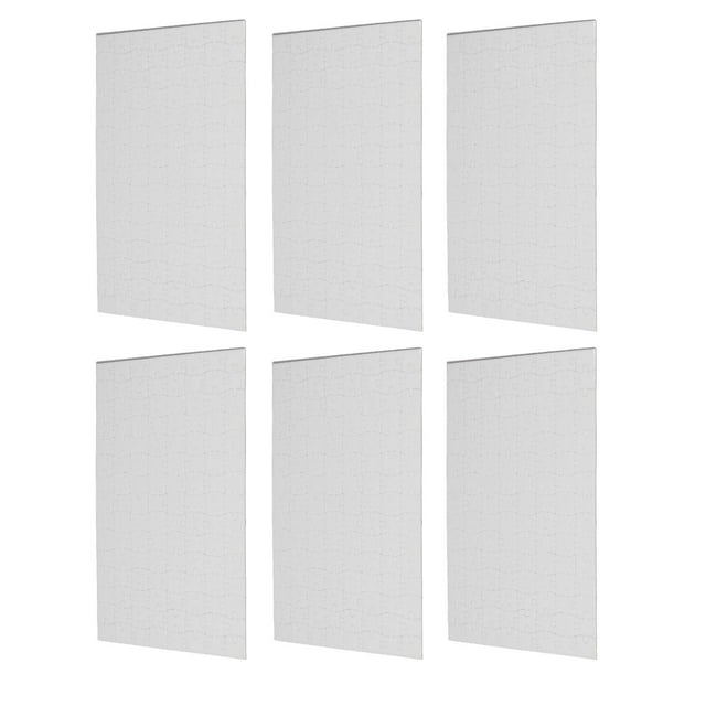 Rompecabezas de sublimación, 10 juegos de rompecabezas en blanco, rompecabezas en blanco, rompecabezas en blanco, ingeniería de precisión