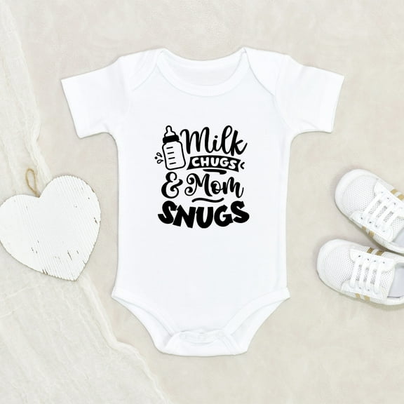 Newbabywishes - Milk Chugs and Mom Snugs Baby Clothes for Boys and Girls - Cute Baby Clothing