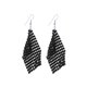 thumbnail image 1 of Pendientes largos de lentejuelas Jumpingount 1 par para niñas Con borlas de moda Negro, 1 of 3