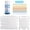 10 Sponge + 50 Test Paper, variant on Visland 10PCS Oil Absorbing Scum Sponge with Pool and Spa Test Strips for Hot Tub Spa Swimming Pool Reusable, Absorbs Oil Slime Grime and Scum