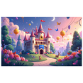 thumbnail image 3 of Fairytale Castle Backdrop Banner for Kids Party Wedding Photo Shoot Birthday Decoration Events Magical Background Props, 3 of 4