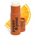 thumbnail image 1 of Bálsamo labial gigante Poppy & Pout Orange Bloom | Todos los bálsamos labiales y humectantes naturales | Hidrata con cera de abejas, vitamina E, aceite de coco orgánico | Libre de crueldad | Bálsamo L, 1 of 4