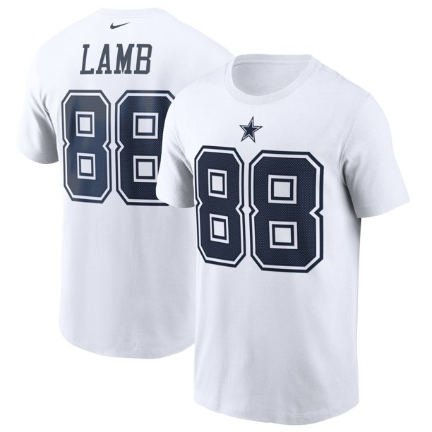 Ceedee Lamb Dallas Cowboys Nike Name Number T Shirt White Walmart Com Walmart Com Ceedee Lamb Dallas Cowboys Nike Name Number T Shirt White Walmart Com Walmart Com