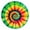Rainbow Tie Dye, variant on Rainbow Tie Dye Mandala Pattern Round Fitted Tablecloth with Elastic Edge,Dining Table Cover Waterproof,Outdoor Round Tablecloth for Camping,Dining,Indoor and Outdoor