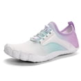 thumbnail image 3 of Zapatos Agua Descalzo Playa Secado Rápido Antideslizante para Hombre Mujer (36 ) Morado, 3 of 8